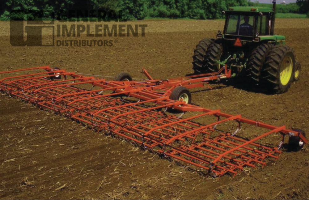 FLEXIBLE SPIKE TOOTH HARROW CARTS